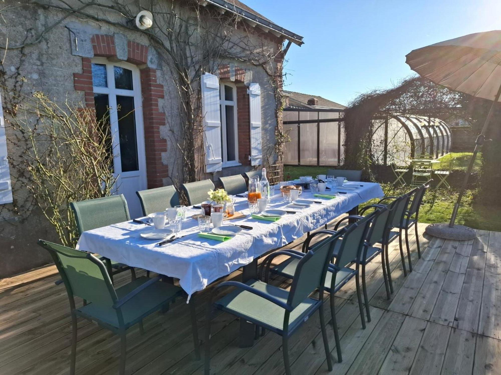 Gite Familial Avec Piscine Chauffee A Lege - Fr-1-306-1296 מראה חיצוני תמונה